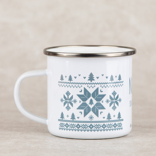 Navnekopp - Fjellro - Tåkeblå