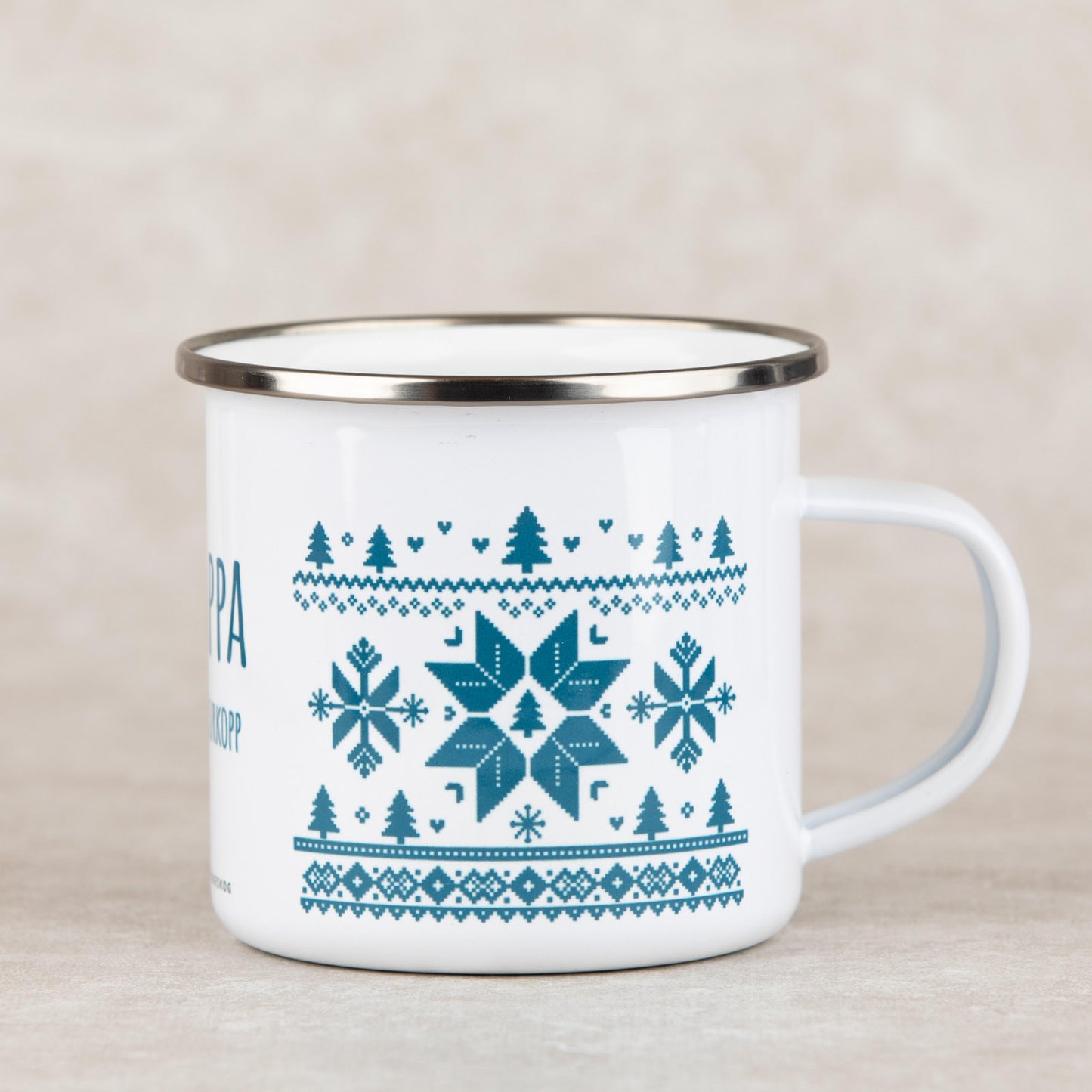 Navnekopp - Fjellro - Nordlysblå