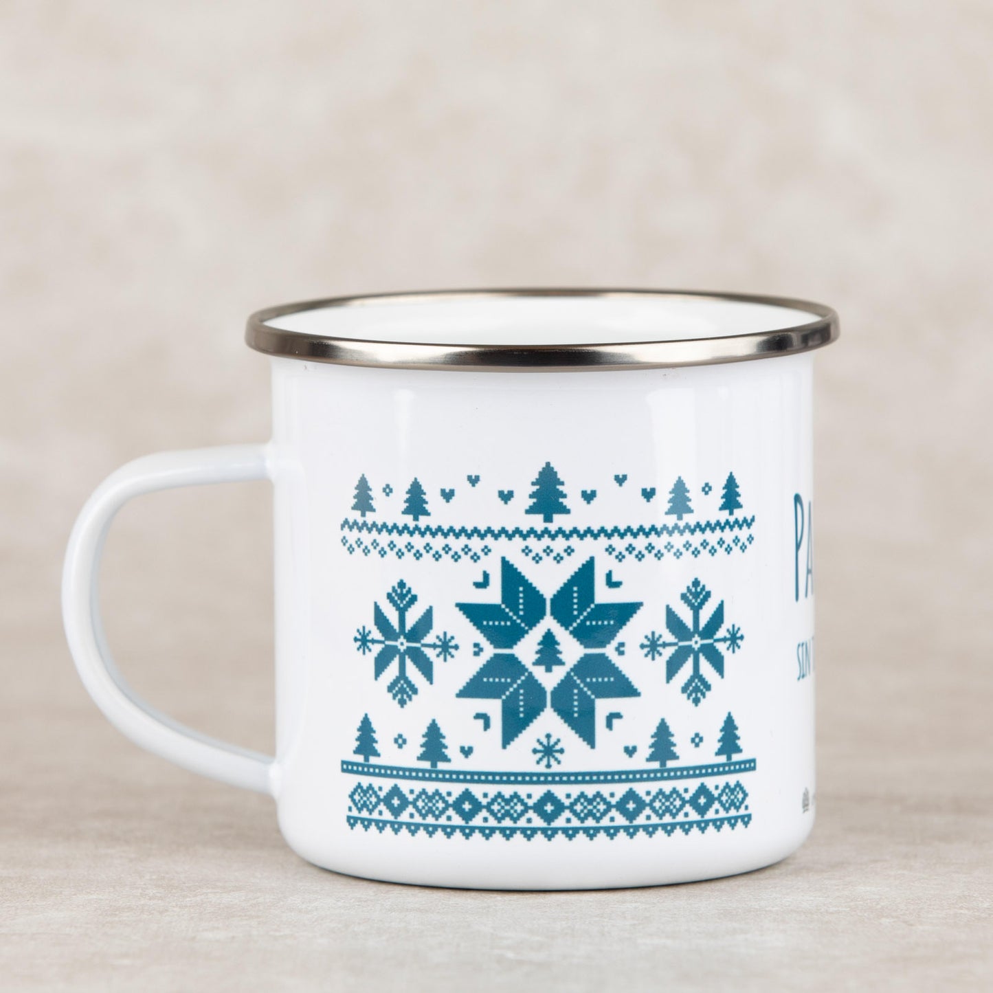 Navnekopp - Fjellro - Nordlysblå