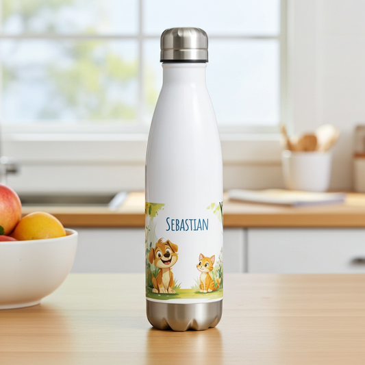 To små venner Navneflaske