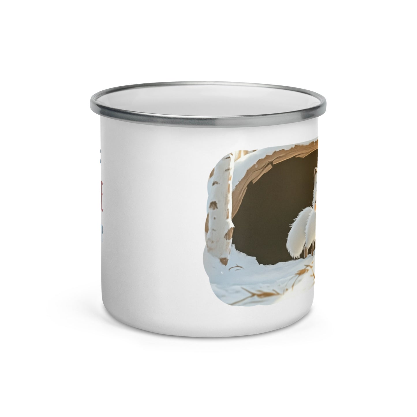 Navnekopp - Liten rev i vinterdrakt