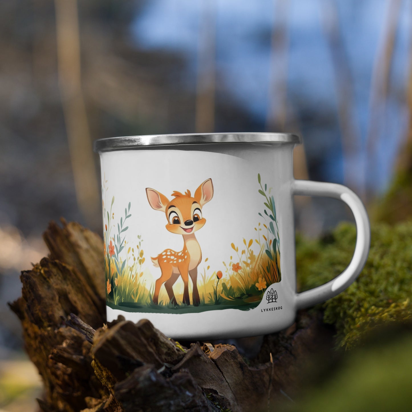 Navnekopp - Rådyr i skogen