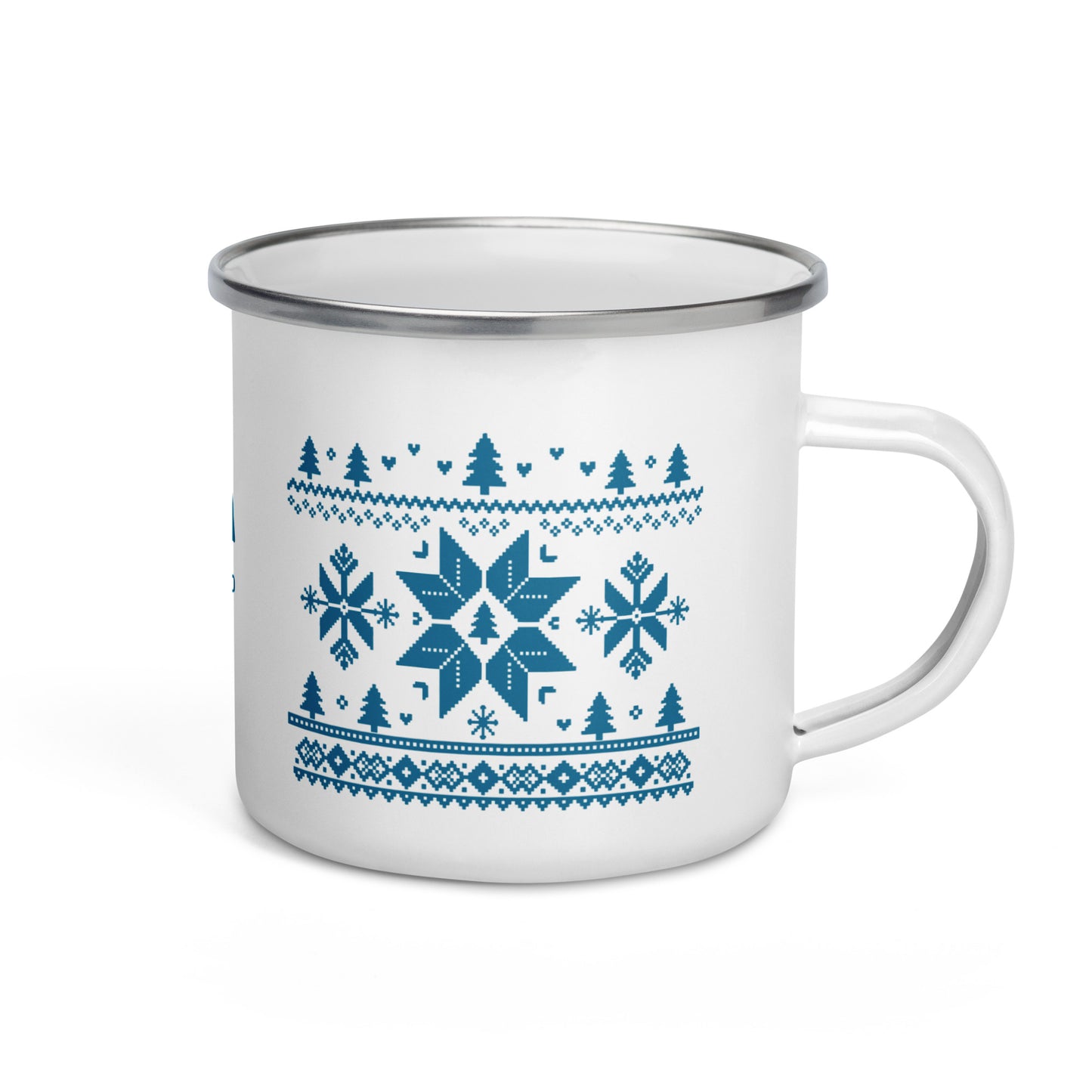 Navnekopp - Fjellro - Nordlysblå