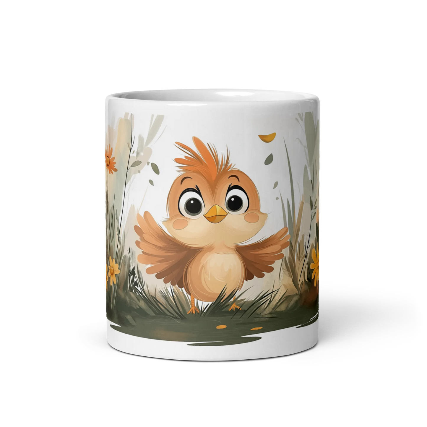 God morgen, lille fjærball!