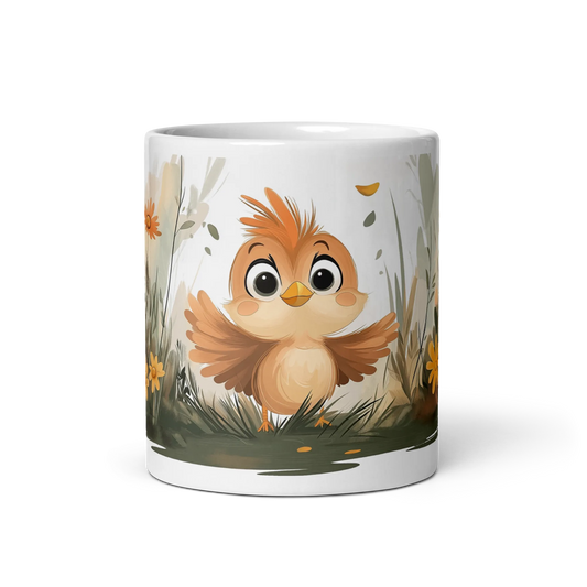 God morgen, lille fjærball!