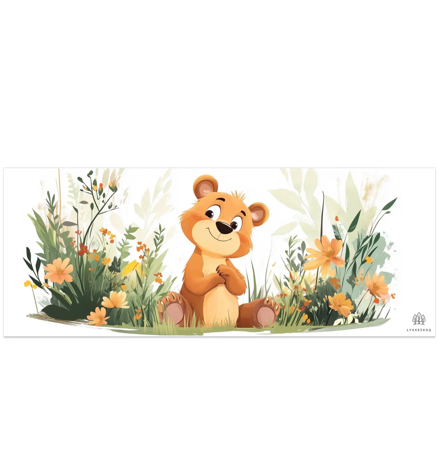 Smil med skogens lille bamse