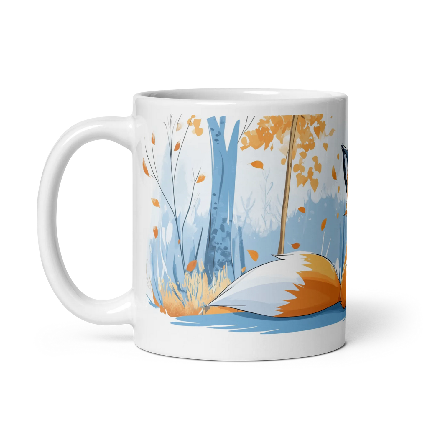 Vinterreven med stort smil