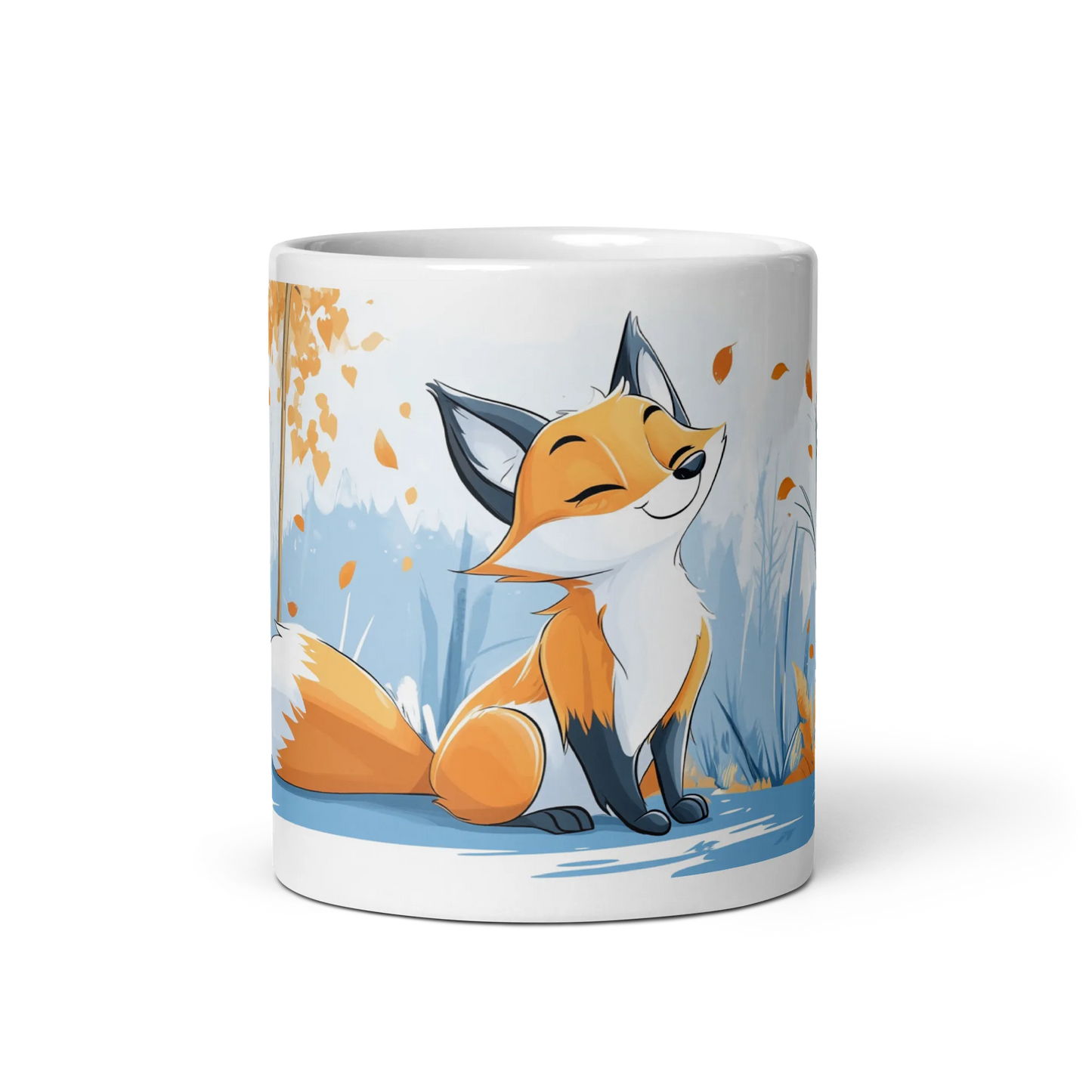 Vinterreven med stort smil