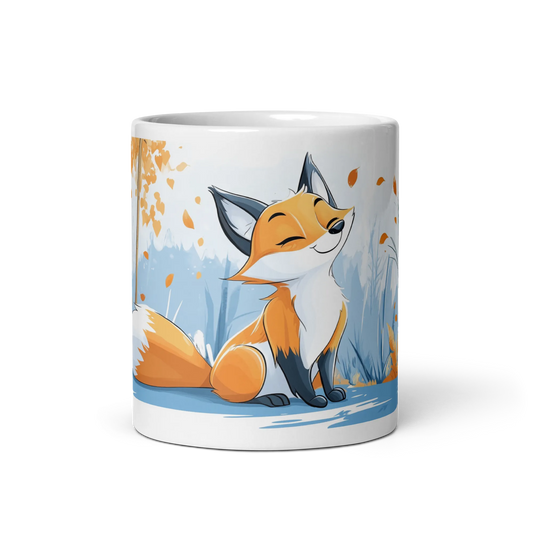 Vinterreven med stort smil